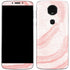 Marbleized Pink Moto E5 Plus Skin