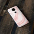 Marbleized Pink Moto E5 Plus Skin
