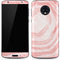 Marbleized Pink Moto G6 Skin