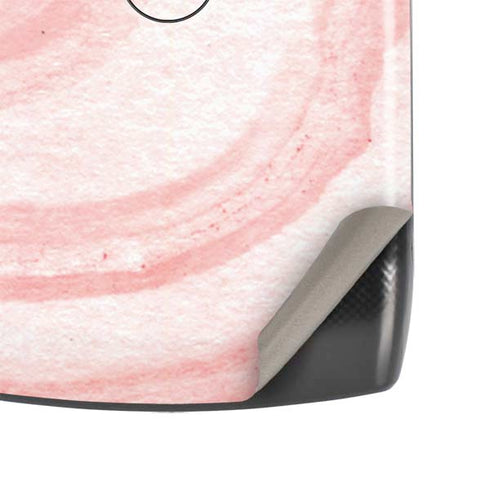 Marbleized Pink Motorola RAZR Skin