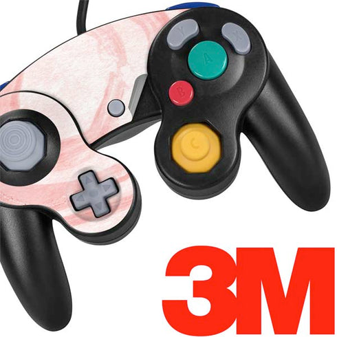 Marbleized Pink Nintendo GameCube Controller Skin