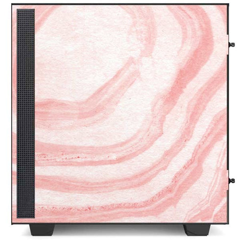 Marbleized Pink NZXT H510 Compact ATX Mid-Tower Case Skin