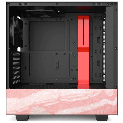 Marbleized Pink NZXT H510 Compact ATX Mid-Tower Case Skin