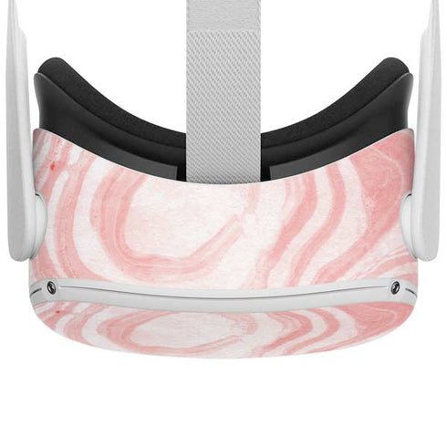 Marbleized Pink Oculus Quest 2 Skin