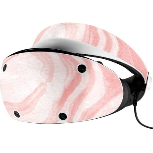 Marbleized Pink PlayStation VR2 Skin