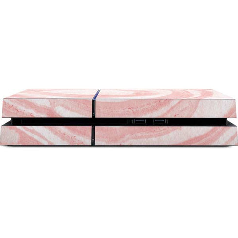 Marbleized Pink PS4 Console Skin