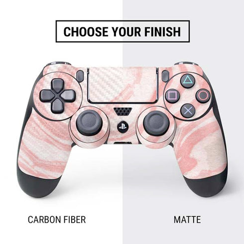 Marbleized Pink PS4 Controller Skin