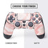 Marbleized Pink PS4 Controller Skin
