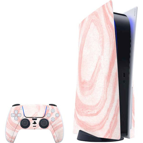 Marbleized Pink PS5 Bundle Skin