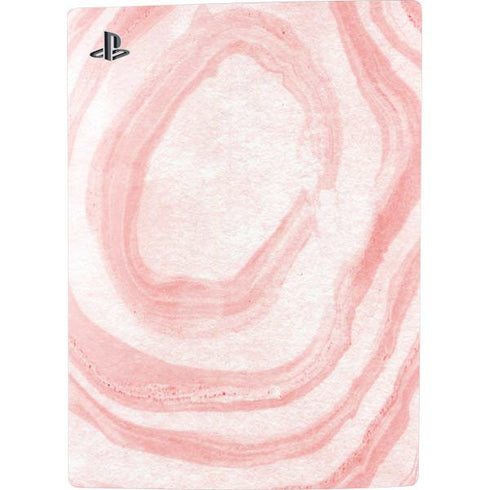 Marbleized Pink PS5 Console Skin