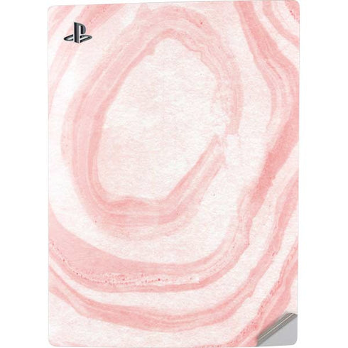 Marbleized Pink PS5 Digital Edition Console Skin