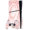 Marbleized Pink PS5 Slim Disk Bundle Skin