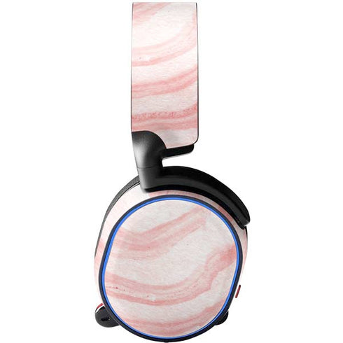 Marbleized Pink SteelSeries Arctis 3 Skin