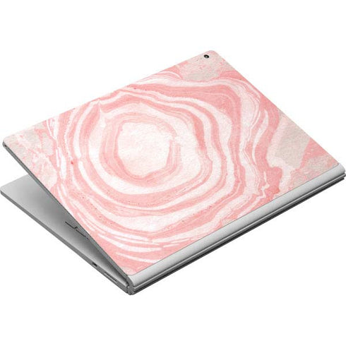 Marbleized Pink Surface Book Skin