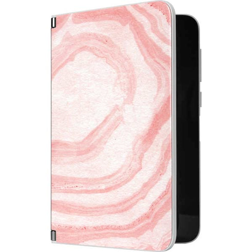 Marbleized Pink Surface Duo Skin