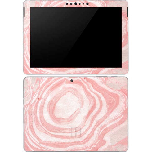 Marbleized Pink Surface Go Skin