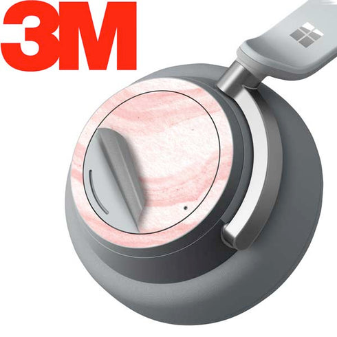 Marbleized Pink Surface Headphones Skin