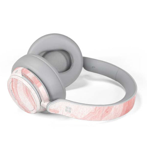 Marbleized Pink Surface Headphones Skin