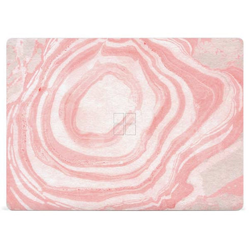 Marbleized Pink Surface Laptop 2 Skin
