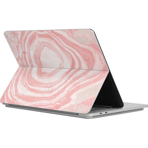 Marbleized Pink Surface Laptop Studio Skin