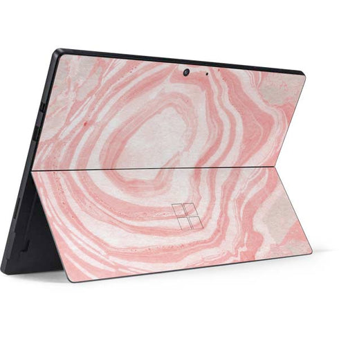 Marbleized Pink Surface Pro 7 Skin