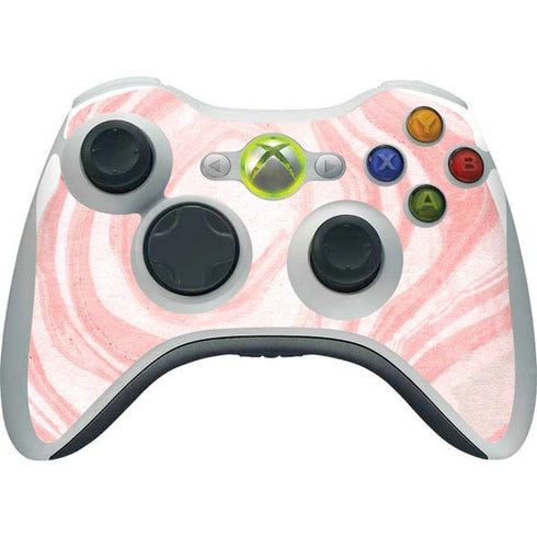 Marbleized Pink Xbox 360 Wireless Controller Skin