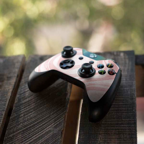 Marbleized Pink Xbox One Controller Skin