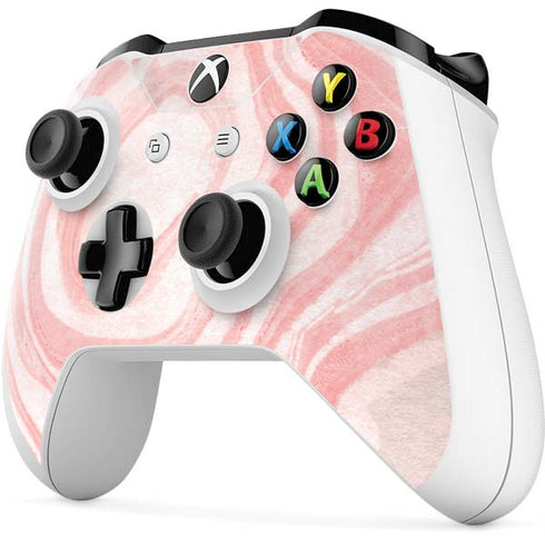 Marbleized Pink Xbox One S All-Digital Edition Bundle Skin