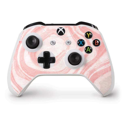 Marbleized Pink Xbox One S Controller Skin