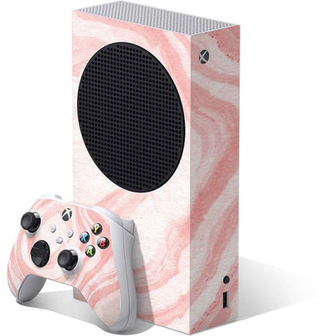 Marbleized Pink Xbox Series S Bundle Skin