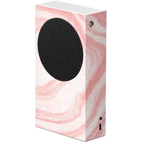Marbleized Pink Xbox Series S Console Skin