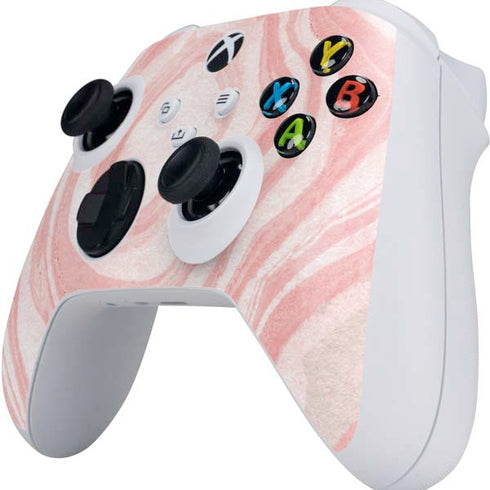 Marbleized Pink Xbox Series S Controller Skin