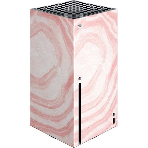 Marbleized Pink Xbox Series X Console Skin
