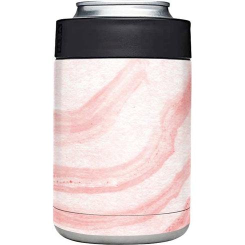 Marbleized Pink Yeti Colster Can Insulator Skin