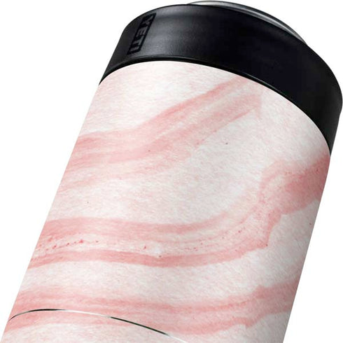 Marbleized Pink Yeti Colster Can Insulator Skin