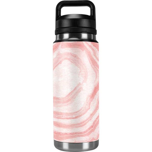 Marbleized Pink YETI Rambler 26oz Bottle Skin