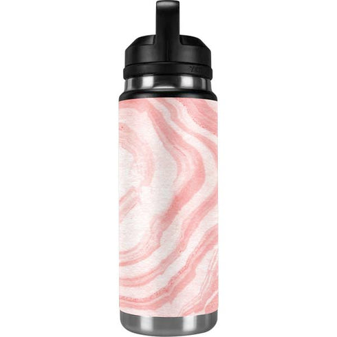 Marbleized Pink YETI Rambler 26oz Bottle Skin