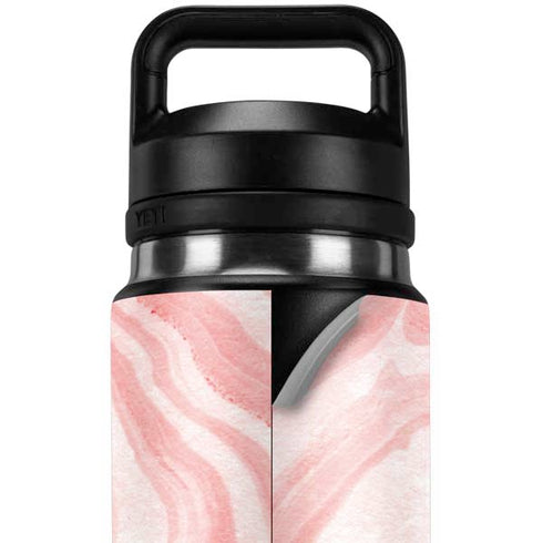 Marbleized Pink YETI Rambler 26oz Bottle Skin