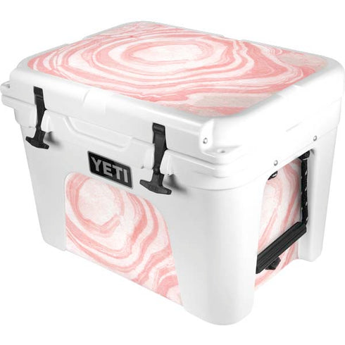 Marbleized Pink YETI Tundra 35 Hard Cooler Skin