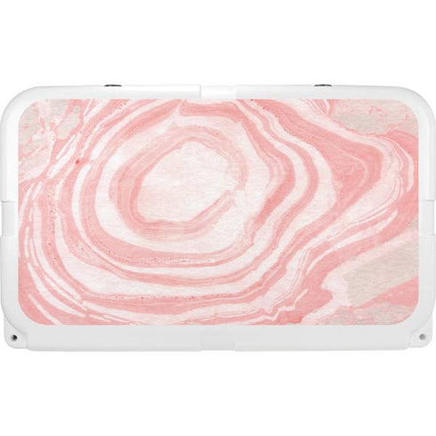 Marbleized Pink YETI Tundra 45 Hard Cooler Skin