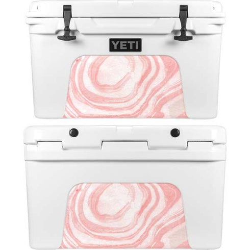 Marbleized Pink YETI Tundra 45 Hard Cooler Skin