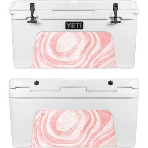 Marbleized Pink YETI Tundra 75 Hard Cooler Skin