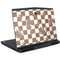 Marijuana Brown Checkered Dell Alienware Skin