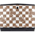 Marijuana Brown Checkered Dell Alienware Skin