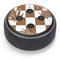 Marijuana Brown Checkered Amazon Echo Dot Skin