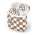 Marijuana Brown Checkered Apple AirPods 2 Skin