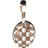 Marijuana Brown Checkered Bose Noise Cancelling Headphones 700 Skin