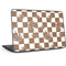 Marijuana Brown Checkered HP Chromebook Skin