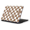 Marijuana Brown Checkered Samsung Chromebook Skin