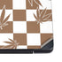 Marijuana Brown Checkered Dell Vostro Skin